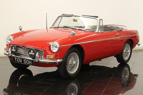 1964 mg mgb roadster convertible restored 1800 4cly 5 speed leather interior cd