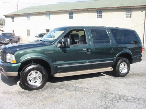 02 ford excussion eddie bower limited 4wd 7.3 powerstroke diesel