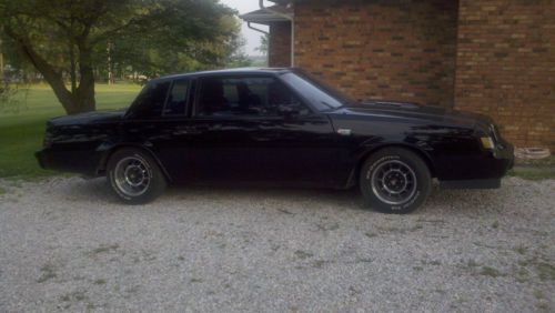 1987 buick regal grand national unmodifed and numbers matching