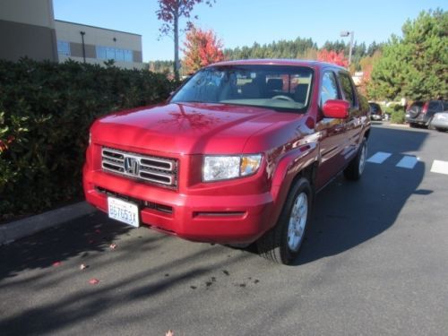 2006 honda ridgeline rtl - leather - 4wd - all records - only 84k mi automatic 4