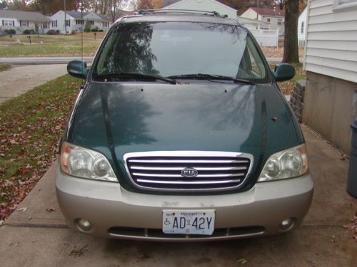 2002 kia sedona ex mini passenger van 5-door 3.5l