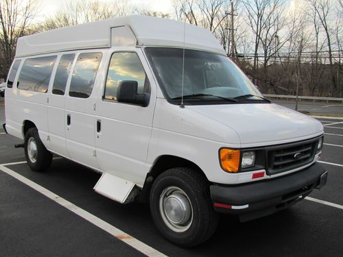 Buy used FORD E-250 HIGH TOP PASSENGER 