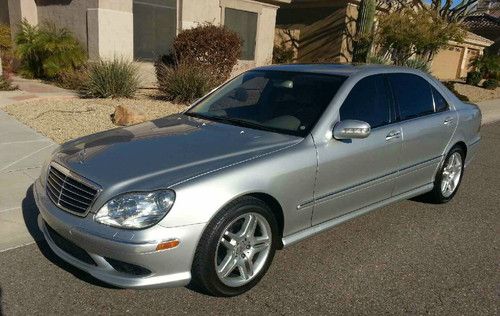Mercedes benz s500 silver loaded amg package, 2nd owner,mb maintenance rcd