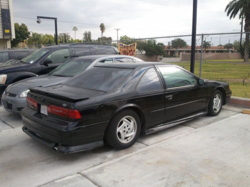 1995 ford thunderbird lxi coupe black and black with reccaro seats