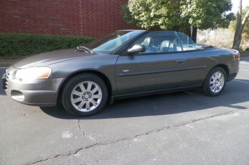 2004 chrysler sebring touring platinum series only 99k low miles wow no reserve