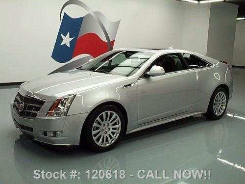 2011 cadillac cts4 coupe awd sunroof nav rear cam 19k!! texas direct auto