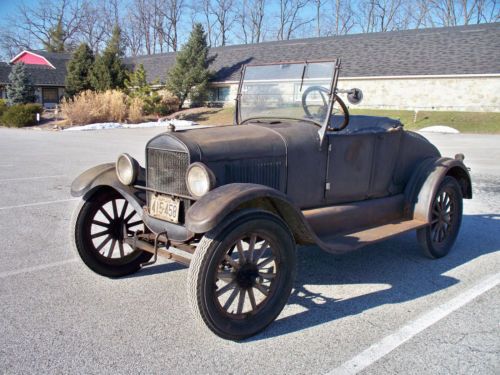 Original survivor 1927 model t roadster