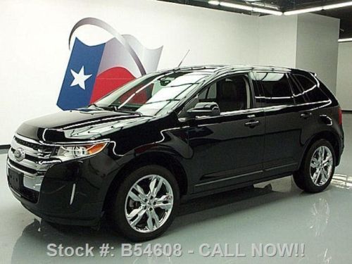 2011 ford edge limited heated leather rear cam 20&#039;s 36k texas direct auto