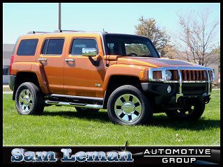 2007 hummer h3 4wd 4dr suv security system power windows traction control