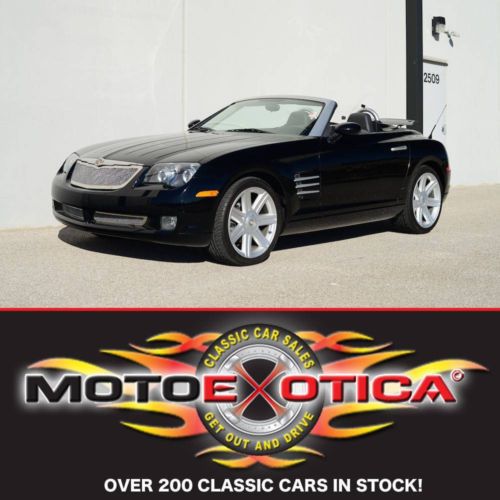2005 chrysler crossfire limited convt-5-speed auto trans-impeccable condition