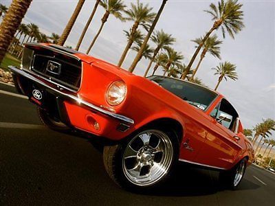 1968 ford mustang fastback gt 390 s code 69500 original miles selling no reserve
