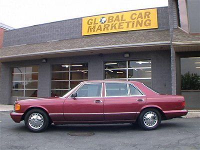 1989 mercedes 420sel sedan, one owner car with only 83k original miles!