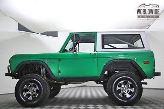 1966 ford bronco! restored and customized. ready for the road. v8! many upgrades