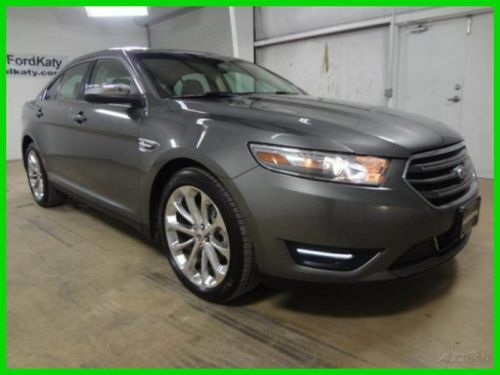2013 ford taurus limited, leather, 20&#034; rims, rear camera, sync, ford cpo,