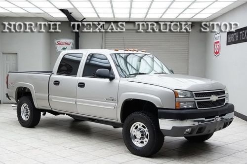 2005 chevy 2500hd diesel 4x4 lt heated leather bose crew cab texas truck