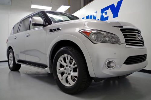 2012 infiniti qx56, 1-owner, navigation, leather, dvd, moonroof, 20&#034; alloys!