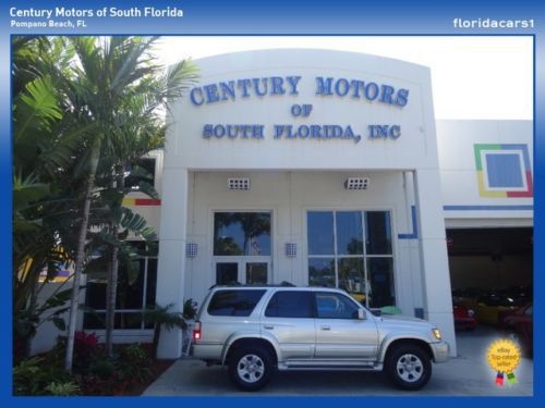 2001 toyota 4runner 3.4l v6 auto leather loaded sunroof clean carfax history