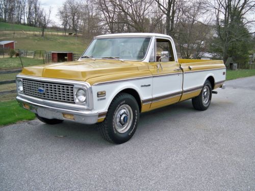 1971 chevrolet c/20 camper 3/4 ton pickup 96k miles great condition