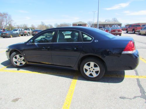 2009 chevrolet impala ls, blue, 3.5l v6, flex fuel