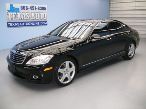 We finance!!!  2008 mercedes-benz s550 amg roof nav heated leather texas auto