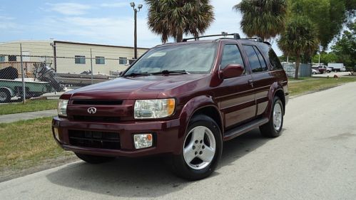 2002 infinity qx4 , real sharp 4x4 suv with leather and moonroof