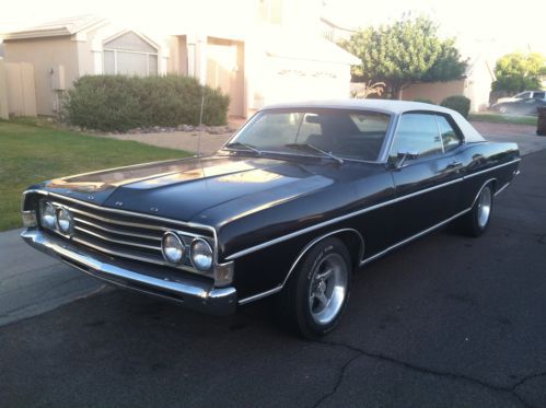 1969 ford fairlane 500 5.0l,automati,runs great,factory a/c,#s matching,no rust!