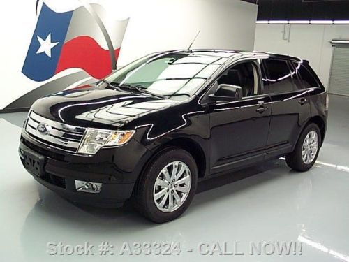 2007 ford edge sel plus pano roof nav htd leather 60k texas direct auto