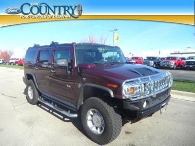 Hummer h2 leather moonroof 4x4 we finance and take trade ins