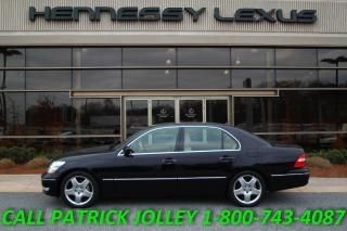 2005 lexus ls 430 4dr sdn  navigation sunroof leather one owner service