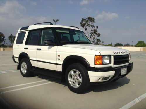 2001 land rover discovery series ii se sport utility 4-door 4.0l beautiful car