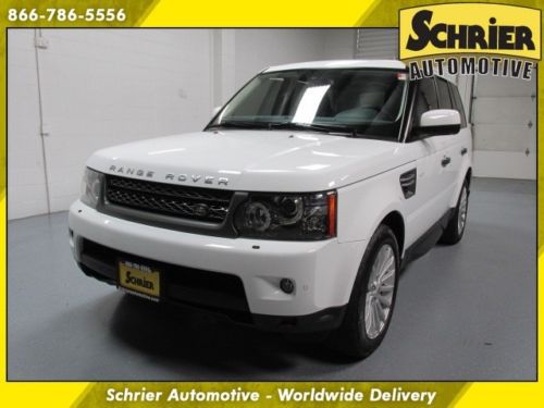 11 land rover range rover sport hse 4x4 white harman/kardon audio