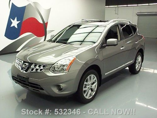 2013 nissan rogue sl htd leather sunroof rear cam 11k texas direct auto