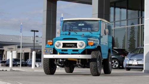 Concours ground up turbo diesel 5-speed fj40 - off road art!