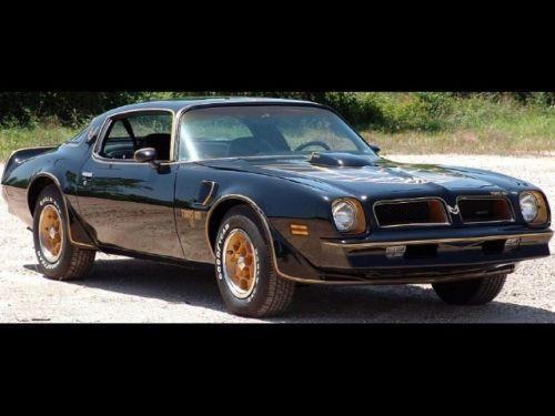 76 pontiac 50th anniversary gold special eddition rare trans am - restored