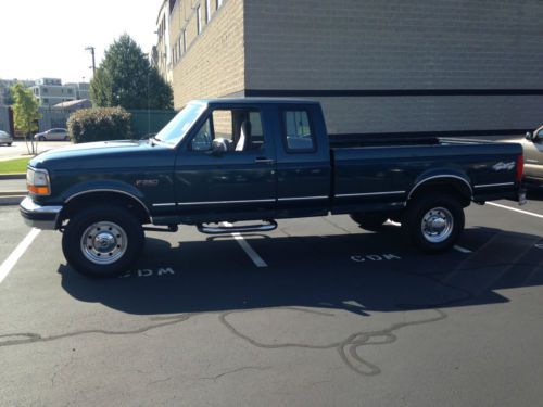 1995 ford f-250 4x4  xlt extended cab pickup 2-door 5.8l