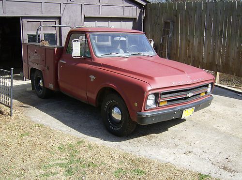 1967 chev c10 p?u w/utility body ( ga power)