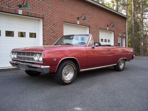 1965 chevy chevelle malibu convertible