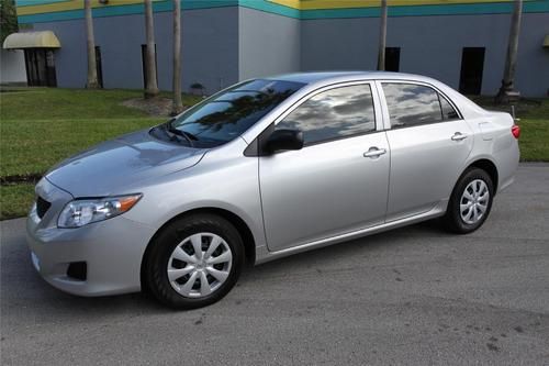 2009 toyota corolla 4dr sedan 1 owner no accident us bankruptcy court auction