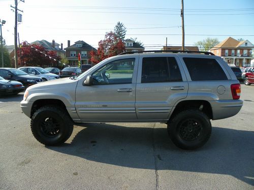 2002 jeep grand cherokee limited sport utility 4-door 4.7l  lifted