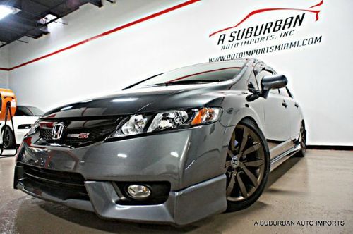 2010 mugen honda civic si comptech supercharger manual clean carfax rare fast si