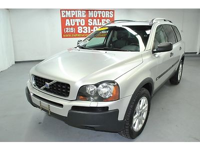 05 volvo xc 90 2.5l awd nav 3rd row one owner no reserve
