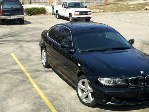 2006 bmw 325ci coupe black on black manual transmission well maintained