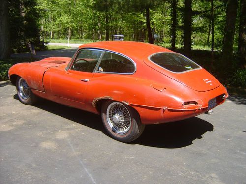 1968 jaguar e type coupe 1.5 series( not a 2+2) for restoration