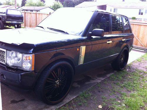 Purchase used 2003 RANGE ROVER HSE ON 26S,IN DASH TV ... Purchase used 2003 RANGE ROVER HSE ON 26S,IN DASH TV ...