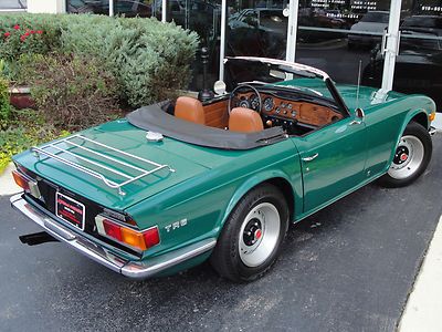 1971 triumph tr6 roadster 70k miles 4-speed recent resto