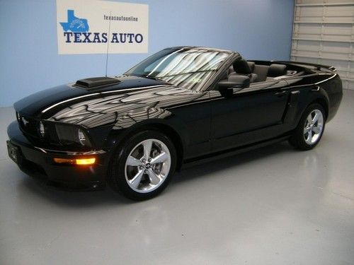 We finance!! 2008 ford mustang gt premium california special conv 5-speed shaker