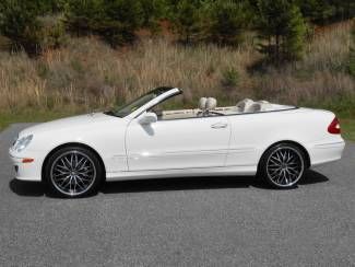 2008 mercedes benz clk 3.5l convertible - shipping or airfare included!