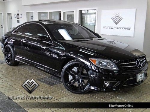 2009 mercedes cl63 amg night-view low miles