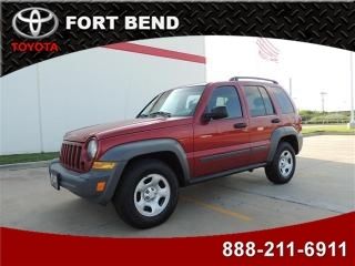 2006 jeep liberty 4dr sport abs traction control cd cruise new tires