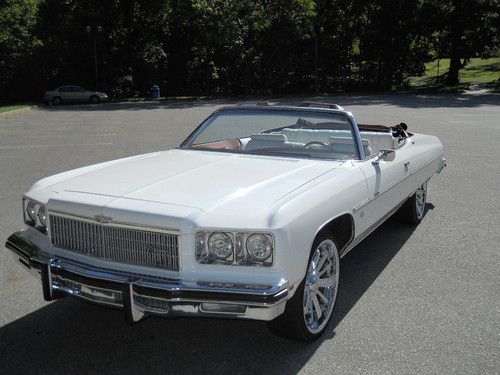 Purchase Used 1975 Chevrolet Caprice Classic Convertible 2 Door 74l In 